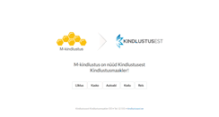Desktop Screenshot of mkindlustus.ee